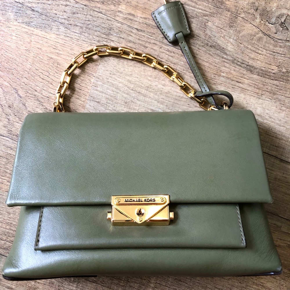 Michael kors Cece Medium REAL Leather shoulder  bag
